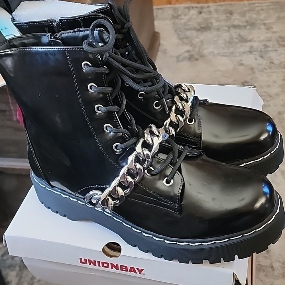 Unionbay Hashing Boots Size 11 Nib - image 1